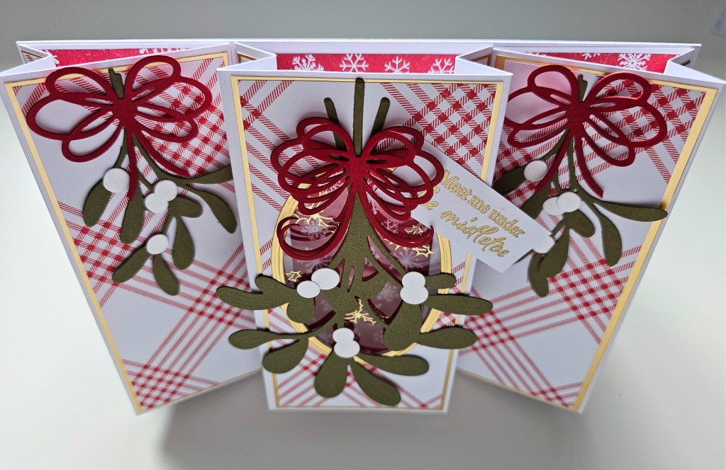 Stunning Wedged Panel Christmas Card&nbsp;Tutorial